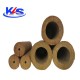 Hot Sale Fiber Pipe Heat Insulation High Density Rock Wool Pipe Factory Price