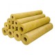 kraft paper facing rock wool pipe fiberglass insulation with kraft